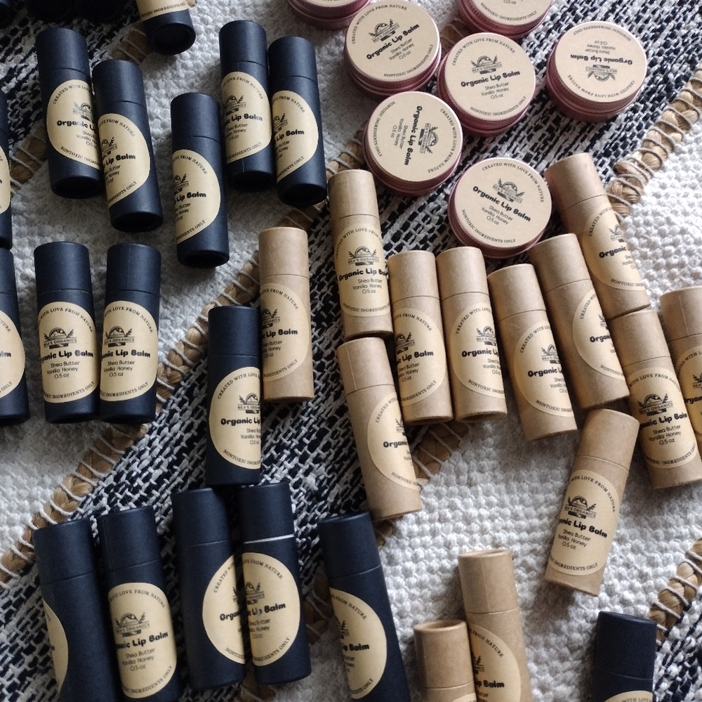 Organic Tallow Lip Balm with Raw Honey, Vanilla and Shea Butter - Picture 6 of 6